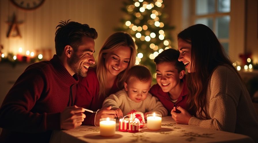 Weihnachtliche Plätzchen